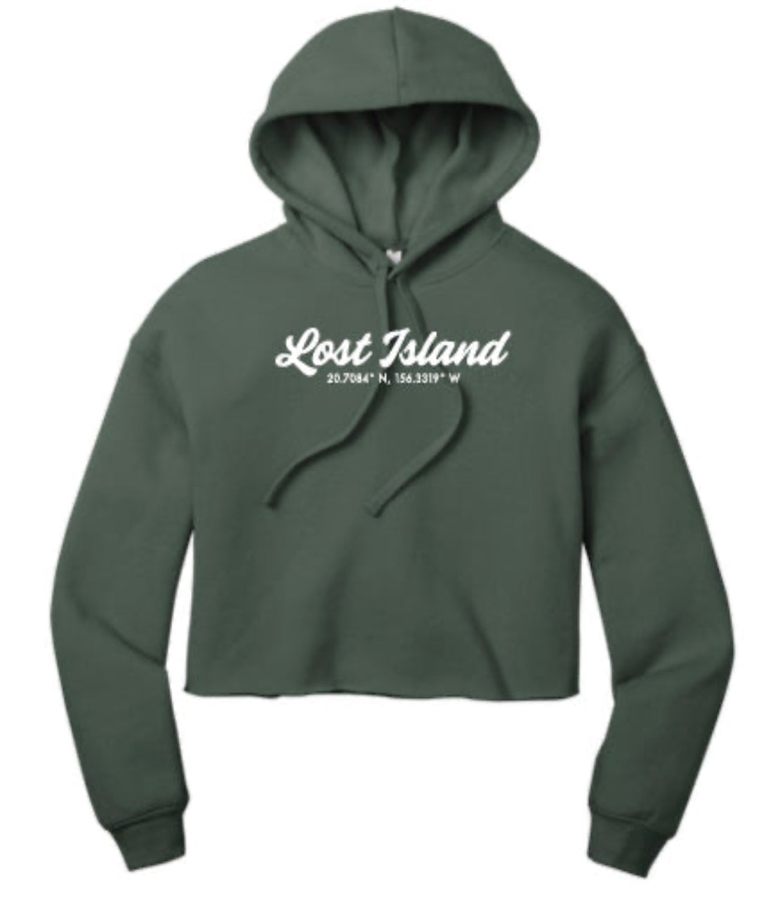 Lost Island Women's Cropped Hoodie