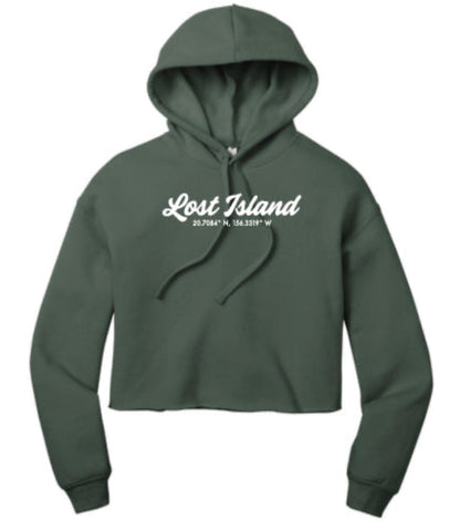 Lost Island Women's Cropped Hoodie
