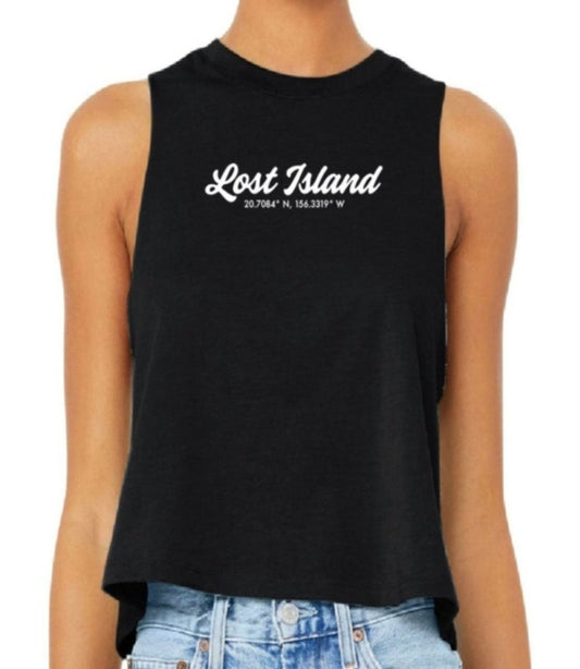 Lost Island Women's Cropped Tank